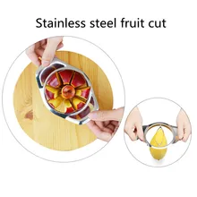 Кухня гаджеты нож из нержавеющей стали для нарезания яблок нож для разрезания манго Slicer Инструменты для фруктов для резки овощей Кухонные принадлежности гаджеты легкий разрез с