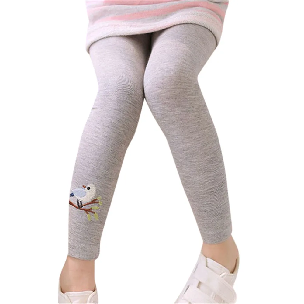 

TELOTUNY girl leggings children pants Toddler legging Cute Bird a802 13