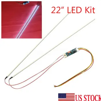 

Universal Dimable LED Backlight strip Update kit For LCD Monitor 2 LED Strips