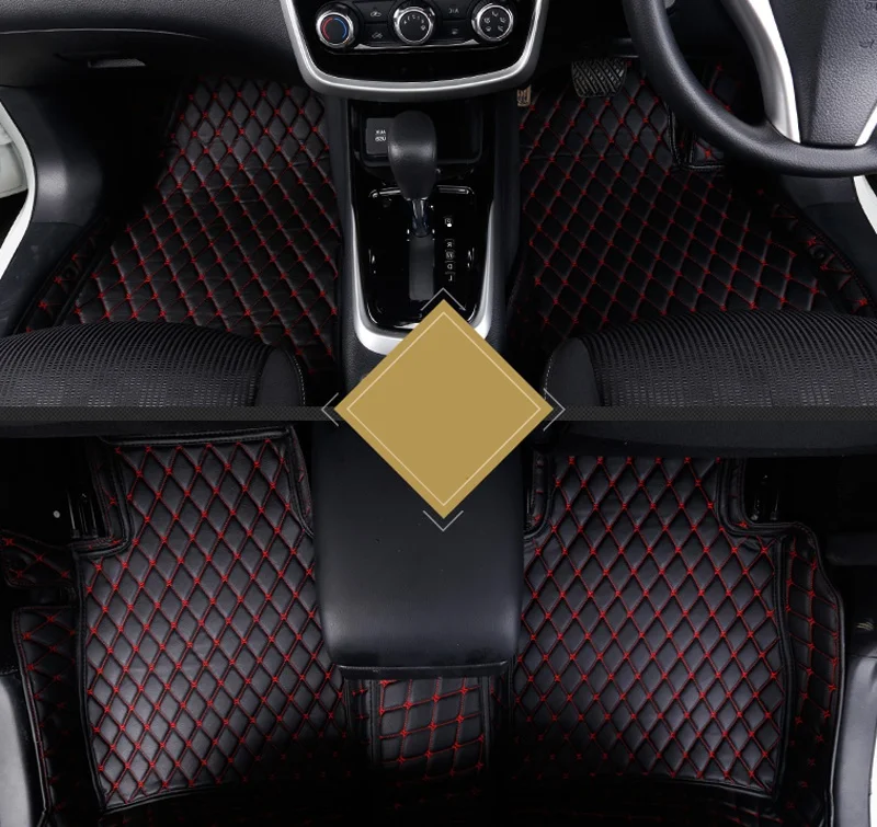 Подходит для Nissan Qashqai J11 аксессуары интерьера кожа ковры покрытие автомобиля ног коврик Pad 1 компл