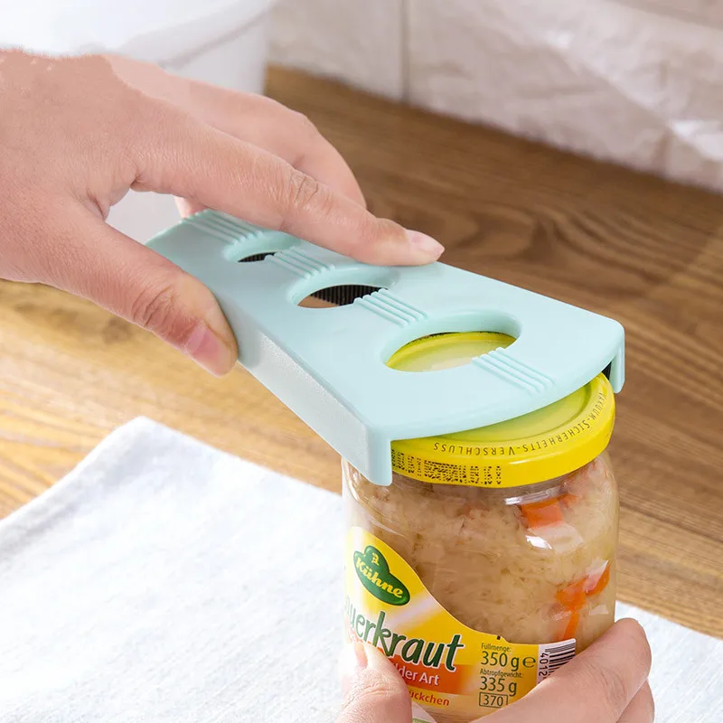 Multi function anti skid fuel saving can opener lid opener manual can