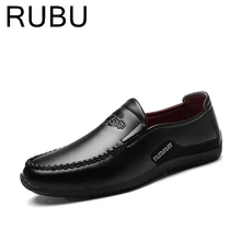 Brand 2017 Casual Banquet Classic Loafers Men Shoes Leather Autumn Fashion Black Winered Formal Simple Shoe Man /04
