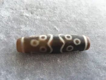 

free shipping Tibet 11 Eyes Dzi Bead Pendant Amulet