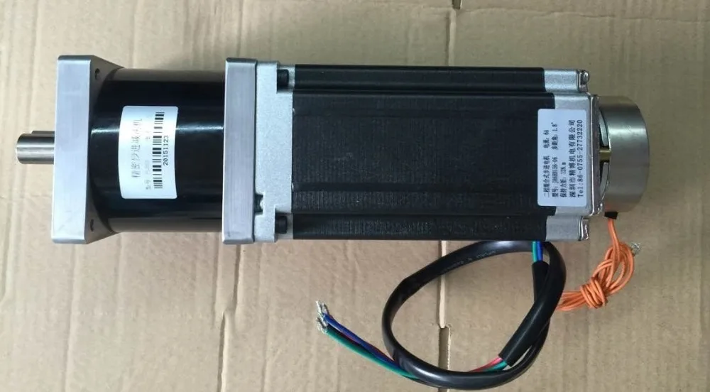 

NEMA34 stepper motor 12NM with brake and Planetary gearbox 4:1/5:1/10:1/16:1/20:1/25:1/40:1/50:1/100:1 reducer ratio