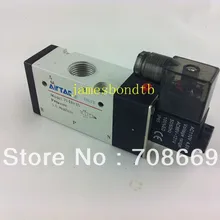 3V410-15 DC12V 3 Порты и разъёмы 2Pos 1/" BSPT соленоидный воздушный клапан одновитковая катушка светодиодный свет