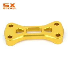 Мотоцикл с ЧПУ, золотистым верхом на руле крепежные хомуты для SUZUKI RM125 96-05 RM250 RMZ250 DRZ400S DRZ400R DRZ400SM