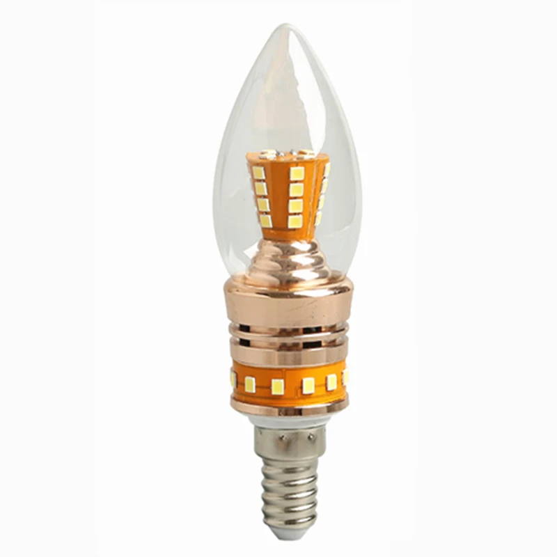 

Led bulb up and down light bubble tip bubble tail 6w white light warm yellow warm white energy-saving light source