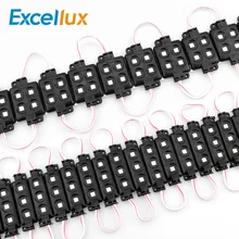 20 шт./лот 5050 Светодиодный модуль DC 12 В 3 светодиодный s 4 светодиодный s светодиодный модуль белый/теплый белый/синий/красный/розовый/зеленый рекламируемый светящиеся Подвески Декор