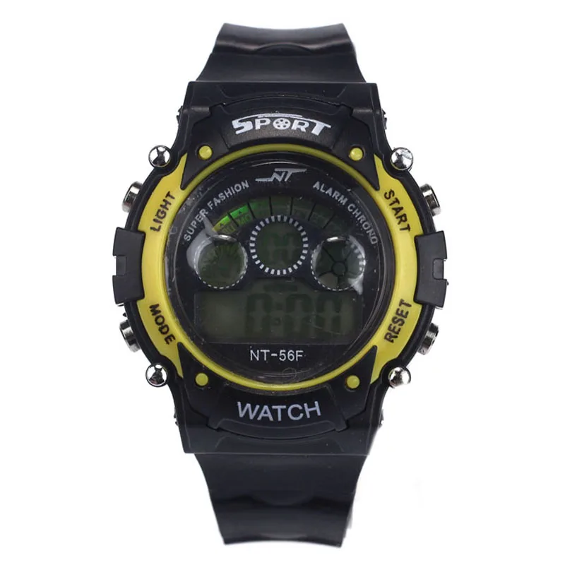 Элитный бренд дети спортивные часы светодиодный цифровой кварцевые часы военные для мальчиков и девочек многофункциональные наручные