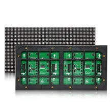 P5mm открытый 32x64 пикселей SMD2727 светодиодный модуль; панель экрана; Размер модуля: 160 мм* 320 мм; режим сканирования: 1/8 сканирования