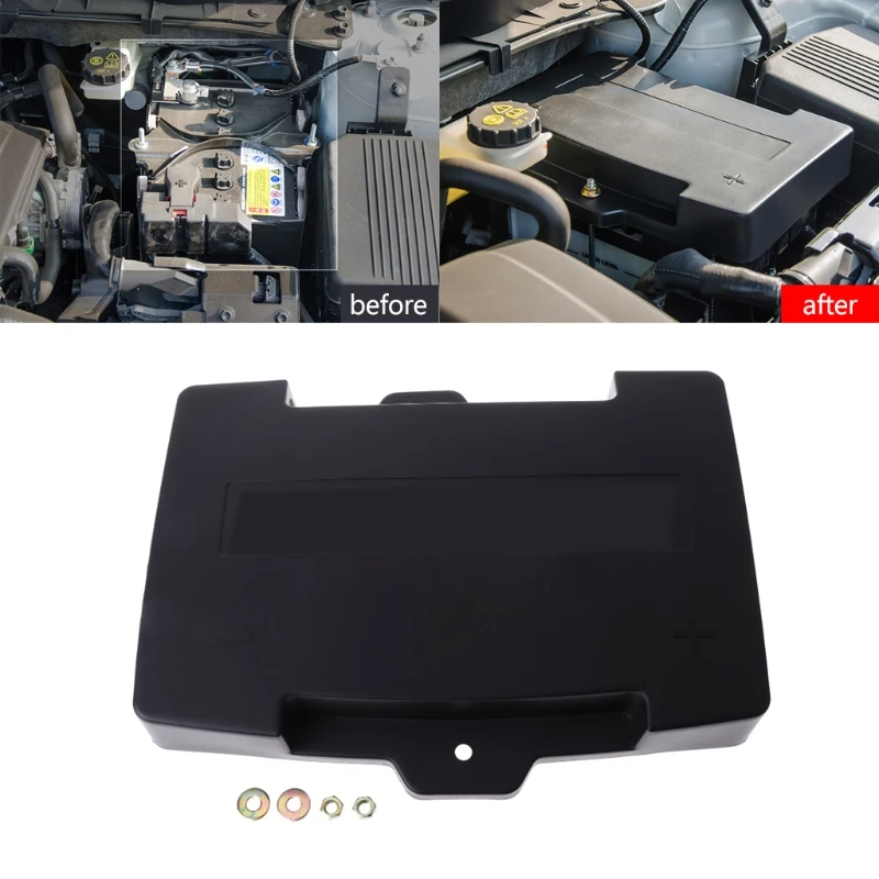 

New 1 Pc For Mazda CX-5 Positive/Negative Battery Waterproof Dust-proof Protective Cover