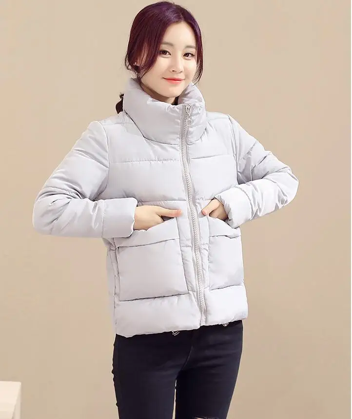 

women coat Cotton Padded Parka Fashion Ultra Light Women Coat warm jacket