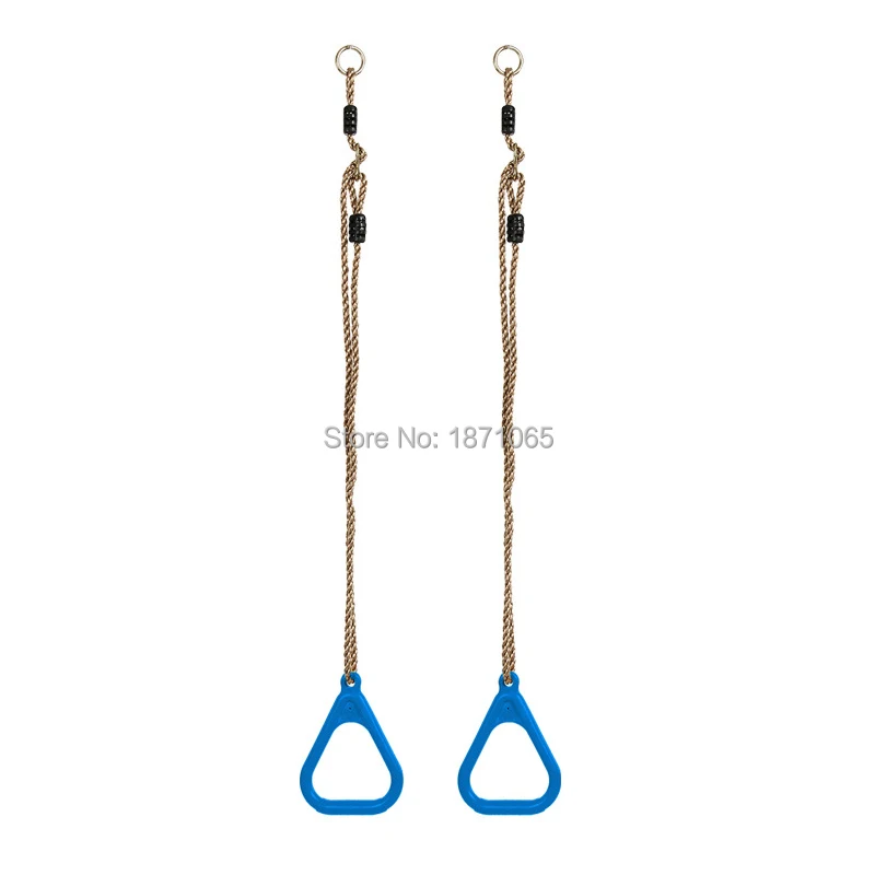 Funny Children Playground Amusement Park Outdoor Swing Equipment Rings Gymnastics Flying Play Plastic Rings Sports Gym Swing Set 2