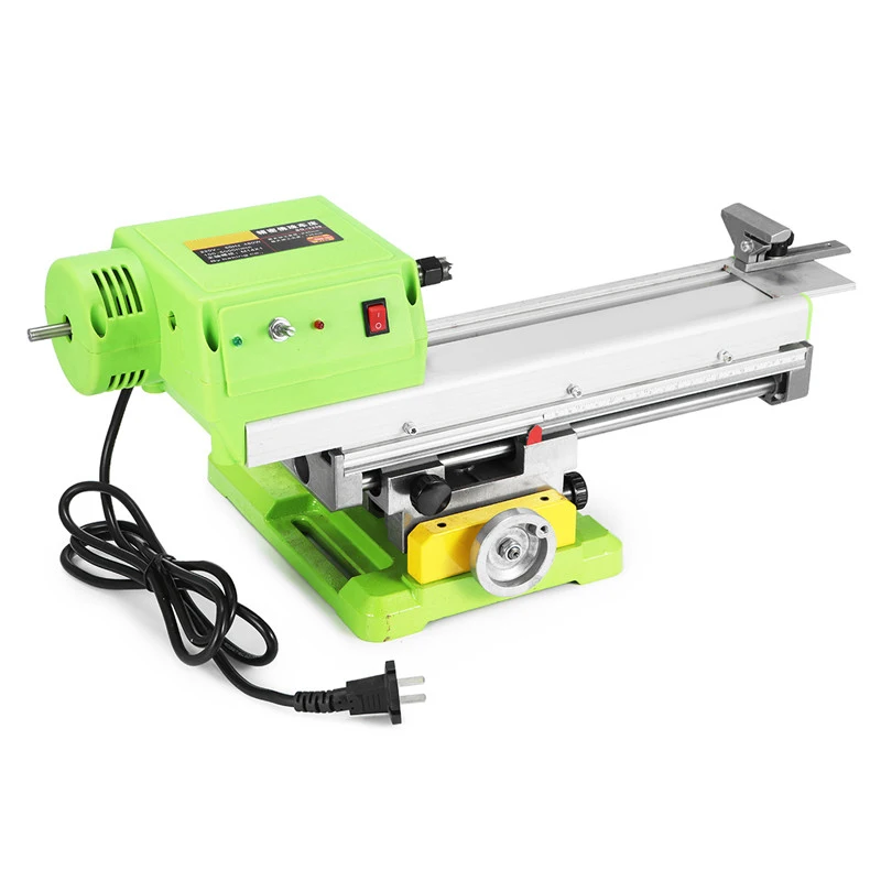

DANIU 220V 50HZ Mini Beads Lathe Machine Wood Lathe DIY Wood Beads Wood Working Machine Tools US Plug High Quality