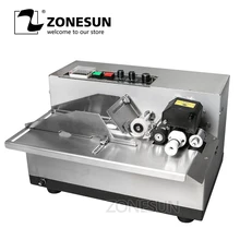 ZONESUN MY-380 mürekkep rulosu kodlama makinesi, kart yazıcı, üretmek tarih BASKI MAKİNESİ, katı mürekkep kod yazıcı (resim tipi) 220V