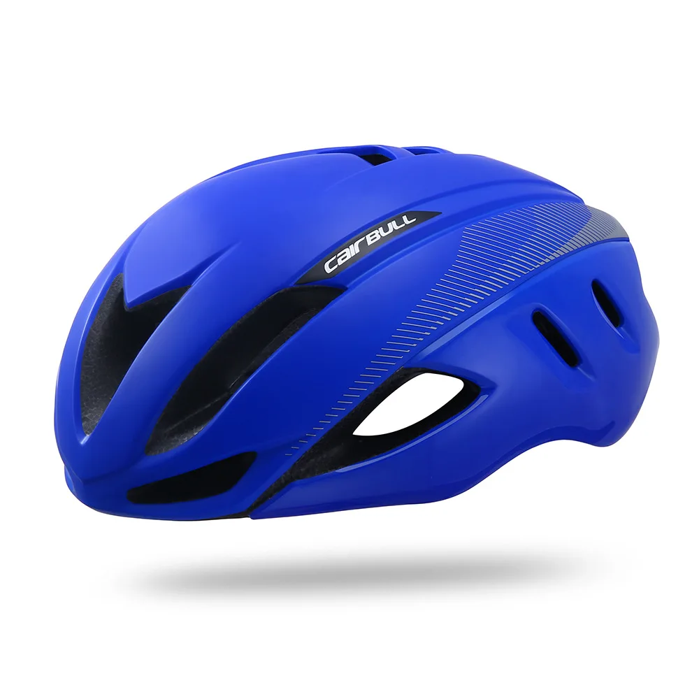 Cairbull ультра-светильник EPS велосипедный шлем Аэро Аэродинамика дорожный велосипедный шлем гоночный велосипедный защитный шлем Casco Ciclismo - Цвет: blue