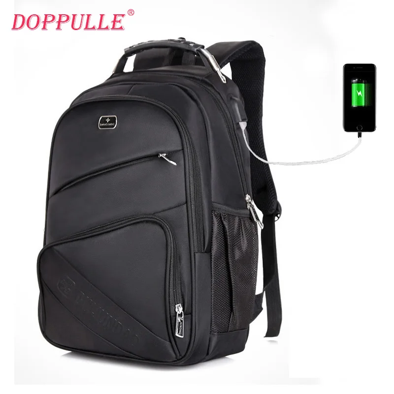 Doppulle Анти Вор зарядка через USB ноутбук рюкзак для Для женщин мужчин