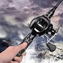 17+ 1BB высокая скорость 7,1: 1 Передаточное отношение рыболовная приманка литейная катушка Магнитная Тормозная сила 4,5 кг/10 фунтов с правой/левой рукой опционально