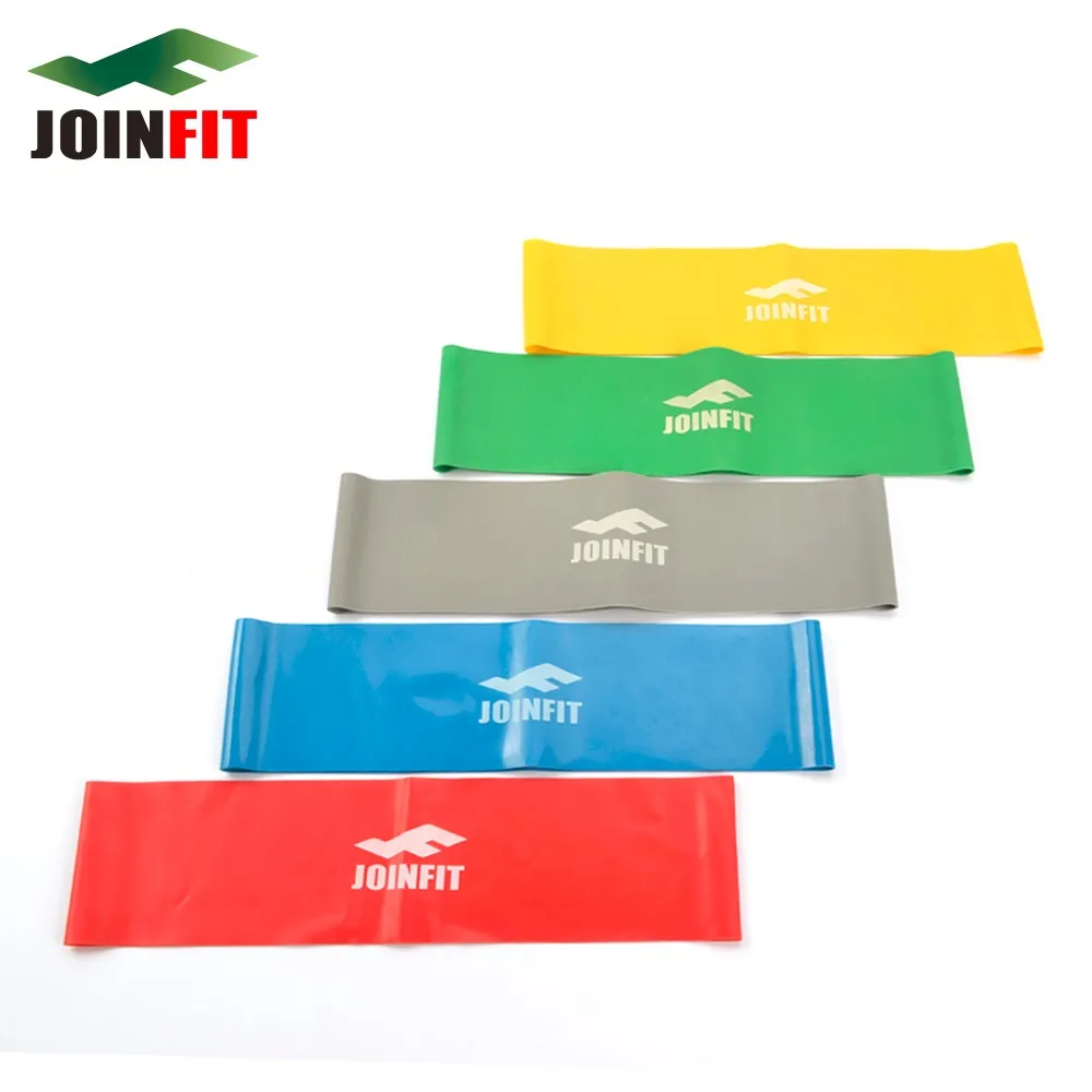 Set of 5 ,Pro Series Exercise Resistance Loop Bands Extra Wide (3