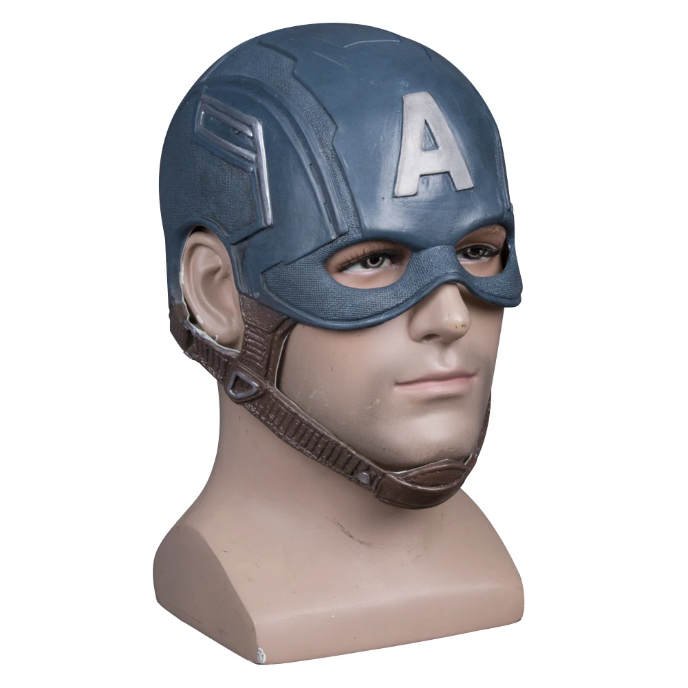 Капитан Америка фильм маски фильм костюм для костюмированной игры, для Хэллоуина шоу супергерой латекс DC картина маска коллекционные игрушки