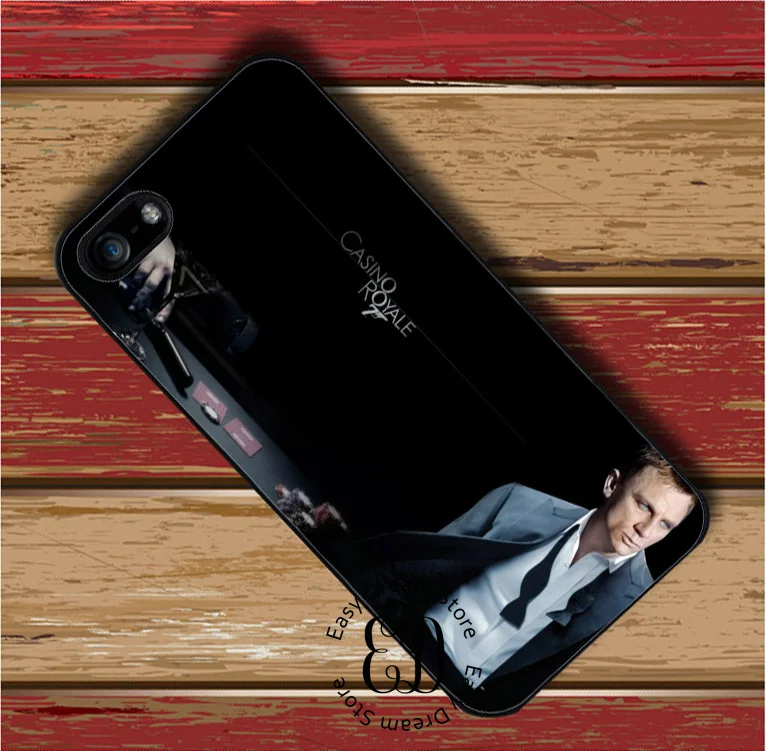 Casino Royale 007 8 Джеймс Бонд чехол для iPhone X 4 5S SE 5C 6 6S 7 плюс Samsung j7 S4 S5 Mini S S8 S9 Edge Plus Note 5 |