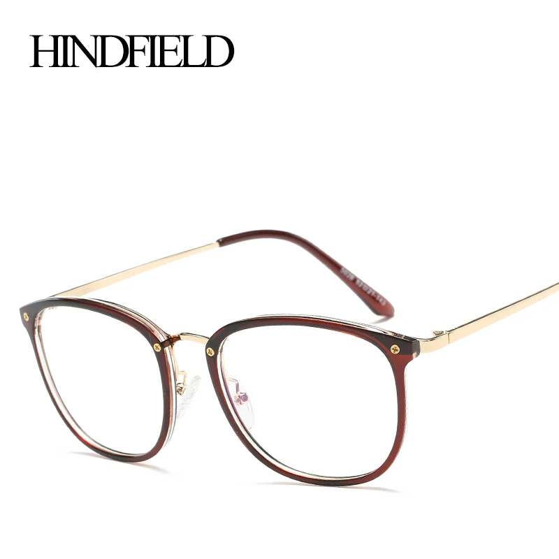 

HINDFIELD Fashion TR90 Optical Glasses Frame High Quality Clear Lens Eyeglasses Frames For Women Brand Optical Computer Glasses