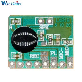 

5PCS 6S Sound Voice Audio Recordable Recorder Module Chip Programmable ISD1806B-COB Board 8ohm Speaker Electronic Gift 3-4.5V