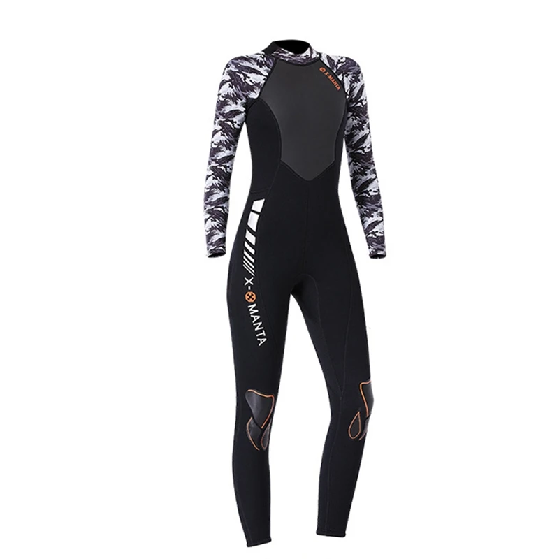 

2019 Diving Wetsuit Neoprene Wetsuit Dive Suit Women Men Long Sleeved Wet Suit 3mm Diving Suit Unisex Surfing Swimming Wetsuit