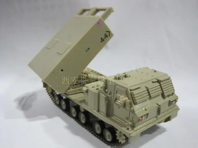 AMER 1/72 масштаб военный автомобиль игрушки M270 несколько запуска ракетная система 2003 литой металлический Танк модель игрушки для подарка/коллекции