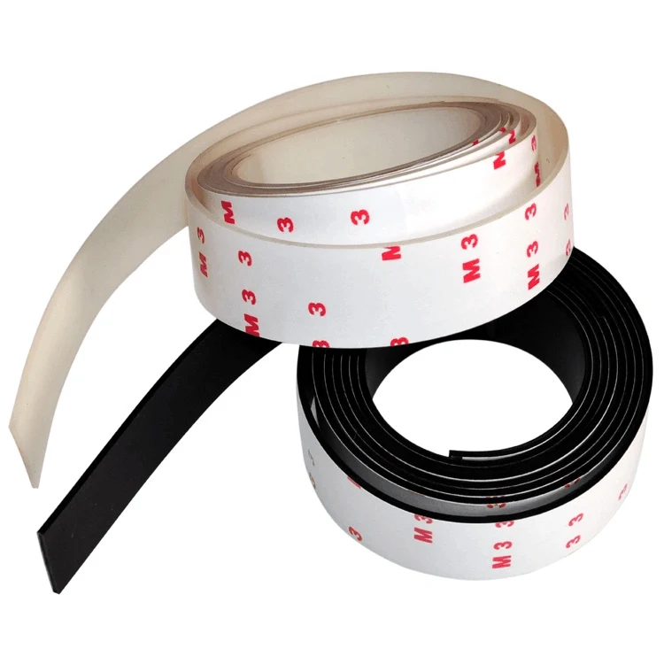 

2cm*1m length 2mm Thick 3M Self Adhesive Anti Slip Silicone Rubber Bumper High Sticky Shock Absorber Feet Pads for Furniture