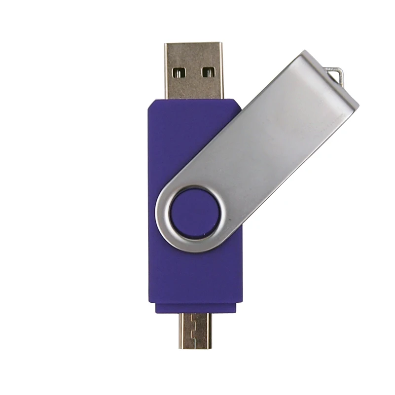 Индивидуальный логотип 10 шт. логотип бесплатно OTG для смартфонов/ПК флэш-накопитель 8 Гб флешки 32 Гб 16 Гб Usb флешки бизнес-карта памяти - Цвет: Purple