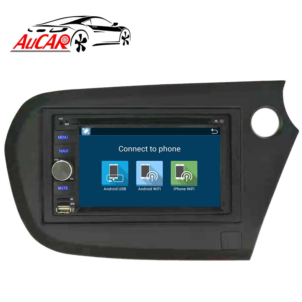 

Android 8.1 2 din 1 din car radio DVD Player GPS Navigation for Honda insight 2010 2011 2012 2013- Bluetooth WIFI 4G IPS Stereo