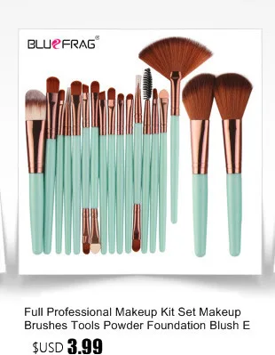 Hot 7pcs Kit Makeup Brushes Professional Set Cosmetic Lip Blush Foundation Eyeshadow Brush Face Make Up Tool Beauty Essentials