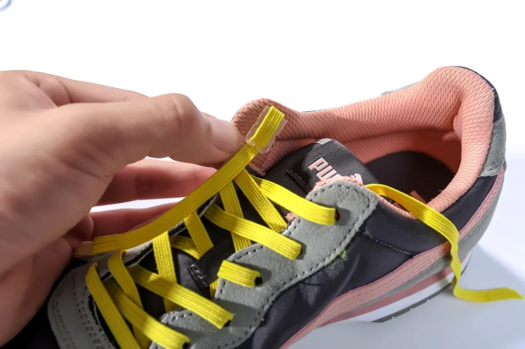 flat elastic shoelaces