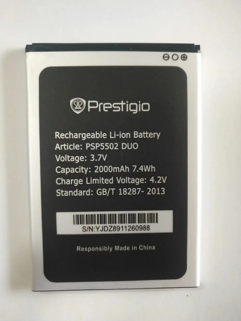 Для Prestigio PSP5502 Muze A5 (PSP3507 wize N3) 2000mAh Мобильный телефон Li-Ion замена батареи | Мобильные