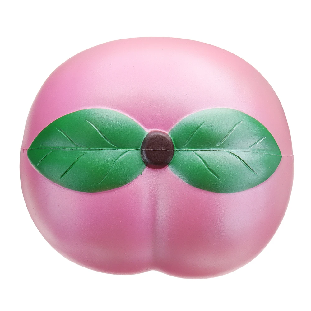 25 см Kawaii Big Peach Squishy Jumbo Fruit Slow Rising Toy для детей Коллекция подарок взрослых снятия
