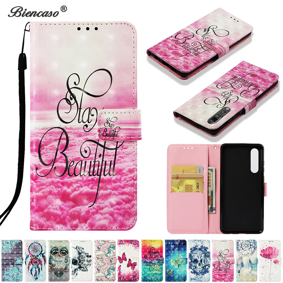 

Card Slot Wallet Flip Case For Huawei P30 Pro P20 Lite P Smart 2019 Back Cover For Honor 10 Lite 7S 7A 7C 8X Max Note 10 Bags