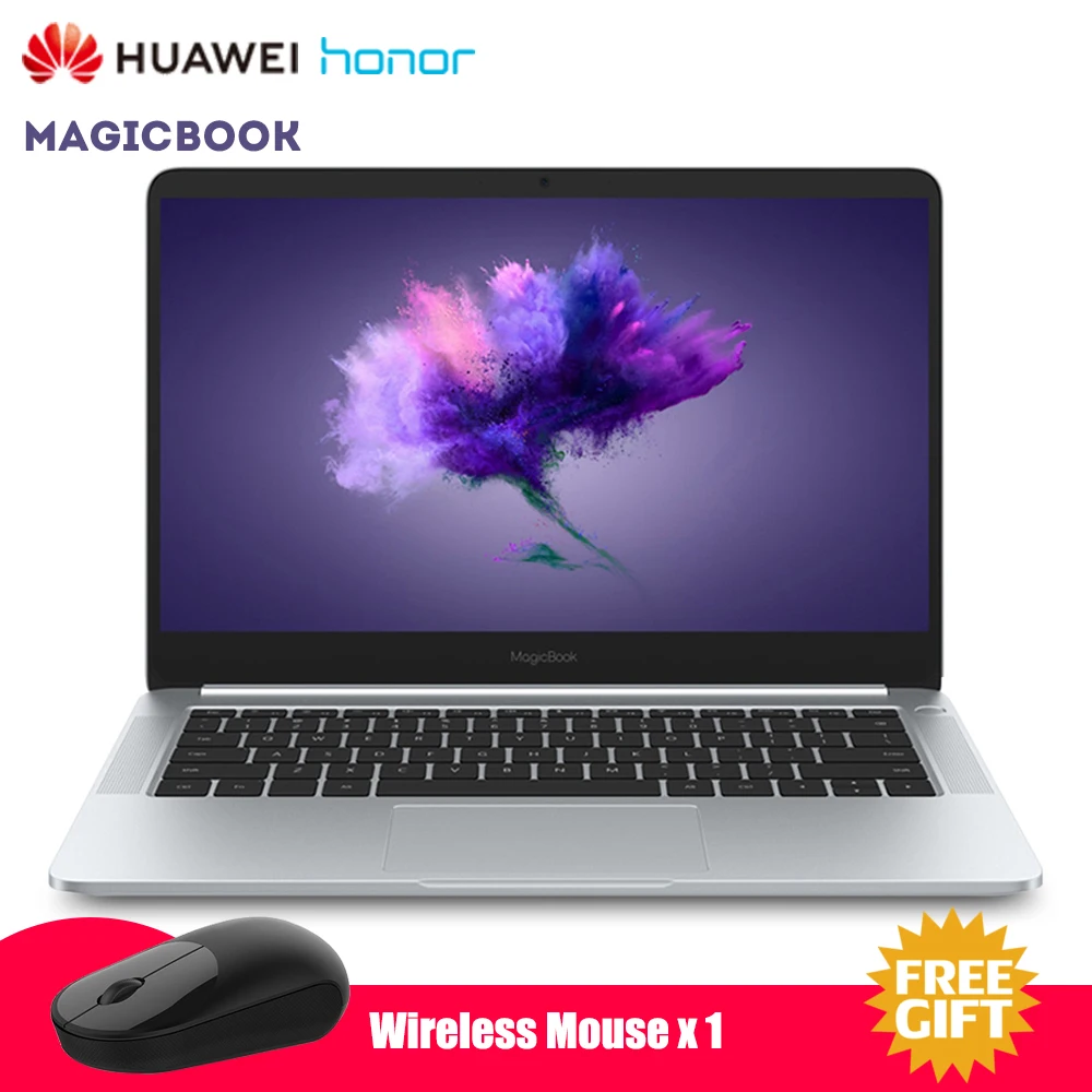 

Original HUAWEI Honor MagicBook 14 inch Screen Intel Core i5 - 8250U 8GB RAM 256GB SSD Type - C