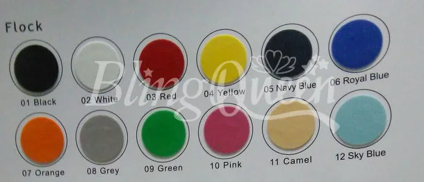 Flock Color Chart