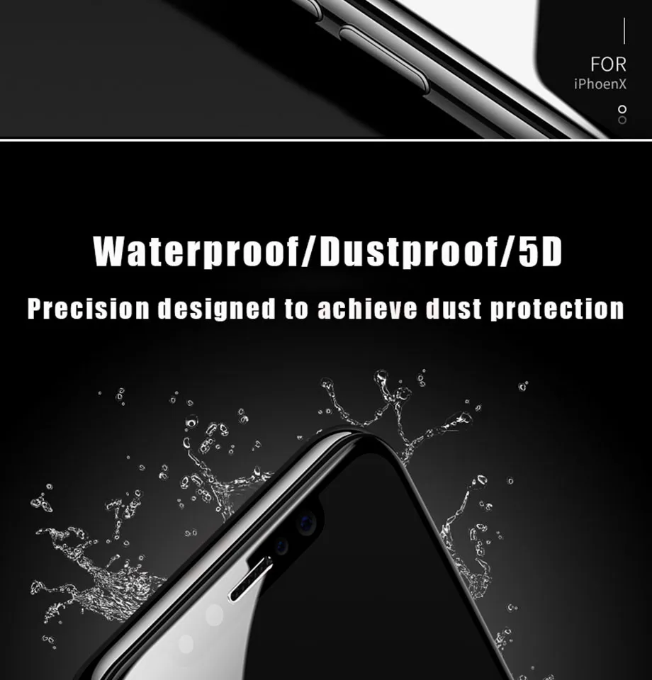 D8 For iphone 6 glass  for iphone 6s glass for iphone 7 glass for iphone 7 plus glassf for iphone 8 glass for iphone 8 plus glass for iphone x glass for iphone 5 glass for iphone 5s screen protector tempered glass