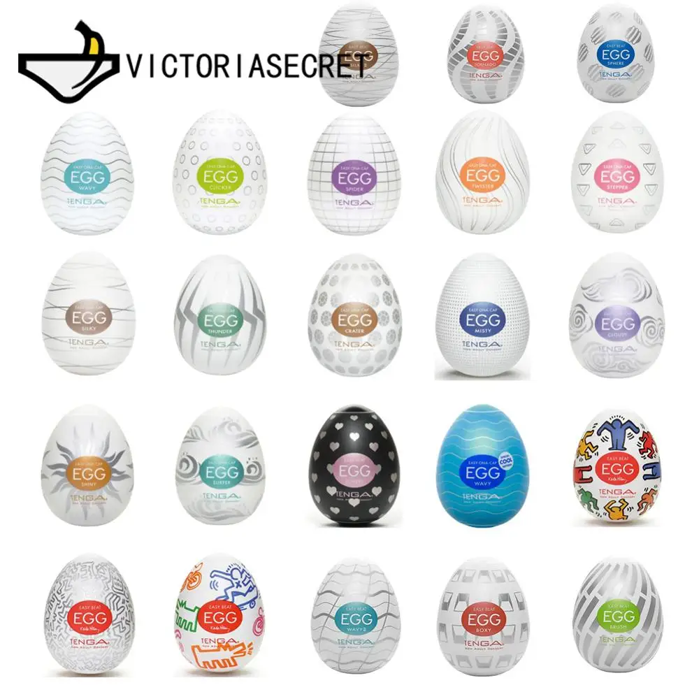 TENGA Eggs Masturbation Pussy Male Masturbator Realistic Vagina Big Dildo Adults Sexy Toys Stimulating Penis Massager Sex Shop