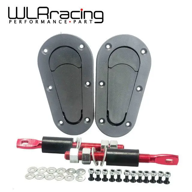 

WLR RACING - NEW D1 Generation Bonnet Pins Plus Flush Kit Hood Pin Plastic Without Lock WLR-BPK-D11