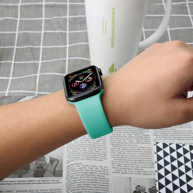 Silikonowy pasek na pasek do Apple Watch 38mm 42mm iwatch 4 44mm 40mm Sport bransoletka gumowy pasek na rękę dla apple watch 4 5 3 2 1 tanie tanio NoEnName_Null 22 cm Od zegarków Nowy bez tagów sport band for apple watch 40 38 44 42 mm hermes Nike Edition for metal Buckle aple aplle applewatch Accessories Silikonowy pasek na pasek do Apple Watch 38mm 42mm iwatch 4 44mm 40mm Sport bransoletka gumowy pasek na rękę dla apple watch 4 5 3 2 1 tanie tanio NoEnName_Null 22 cm Od zegarków Nowy bez tagów sport band for apple watch 40 38 44 42 mm hermes Nike Edition for metal Buckle aple aplle applewatch Accessories