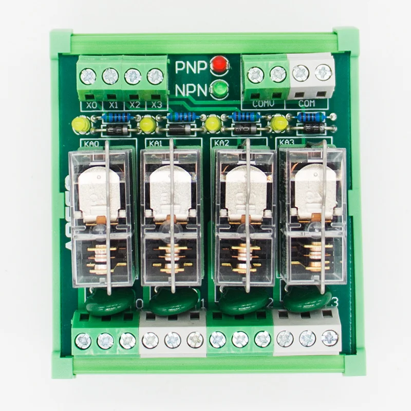 4 канальный 1 SPDT DIN рейку OMRON G2R 24V DC/AC интерфейс релейный модуль|omron g2r|interface relaydin mounting