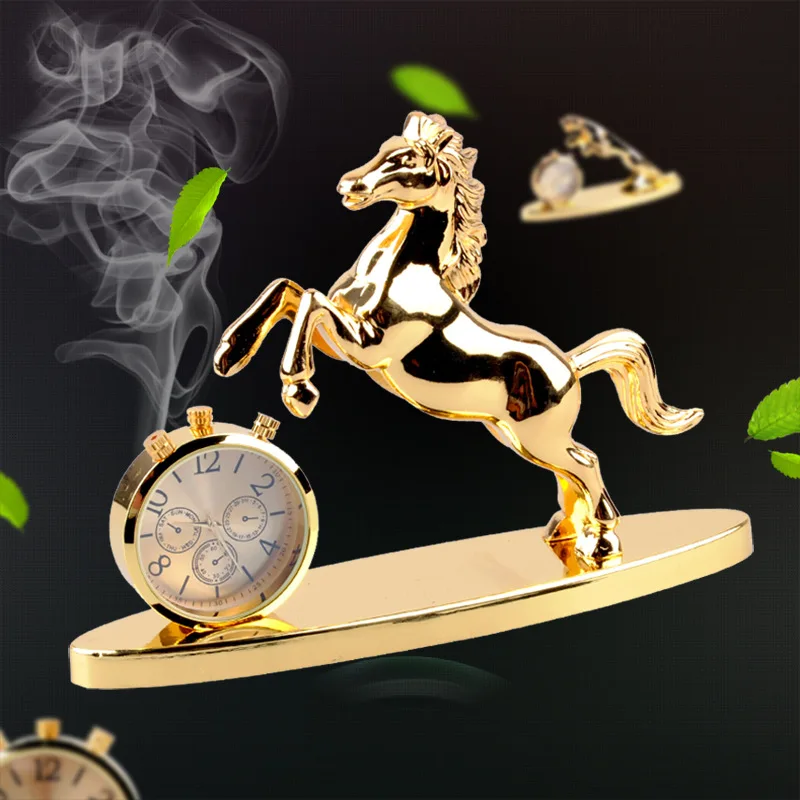 

Home decoration accessories modern Vehicle-mounted perfume Feng Shui Figurines Miniatures Decoration Crafts Christmas gift