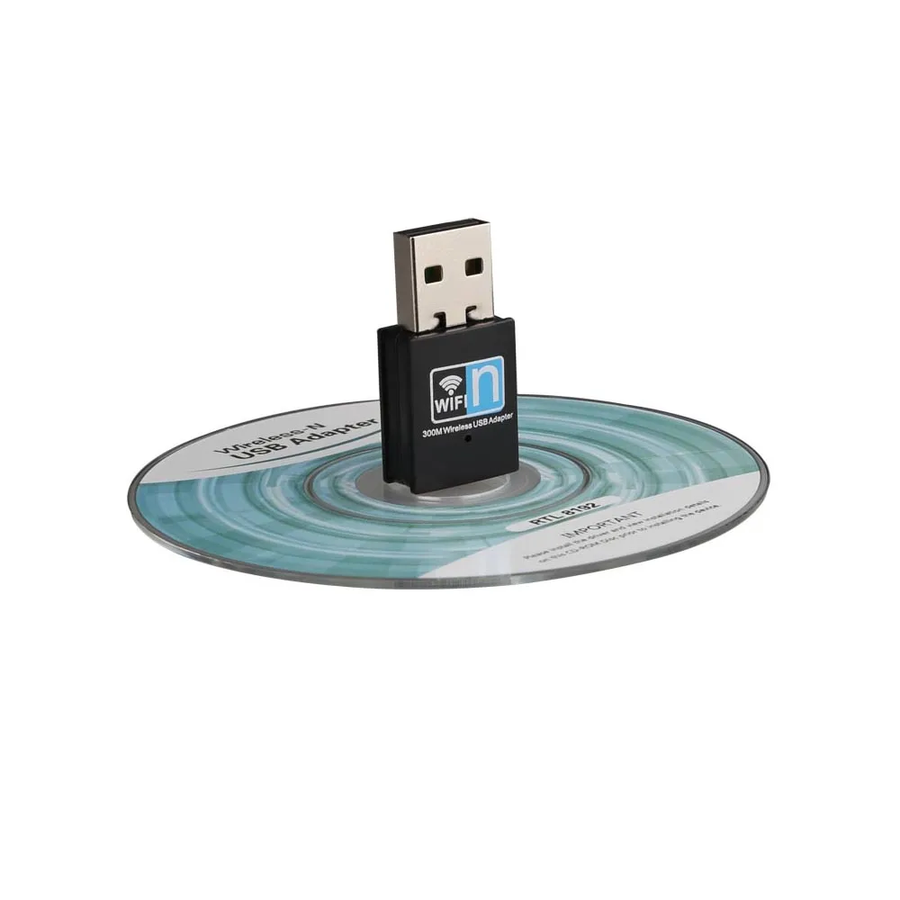 300mbps Wifi адаптер 2 4G USB мини приемник Dongle 802.11b/n/g Ethernet Сетевая карта для настольного
