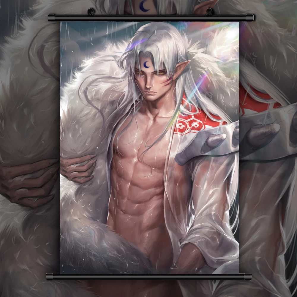 Постер на стену аниме-Манга InuYasha Sesshoumaru | Дом и сад