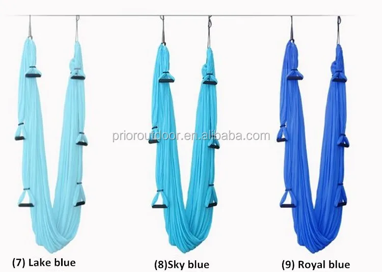 23 Цвета Модернизированный растягивающийся Шелковый антигравитационный гамак для йоги 6 ручек полный набор почтой