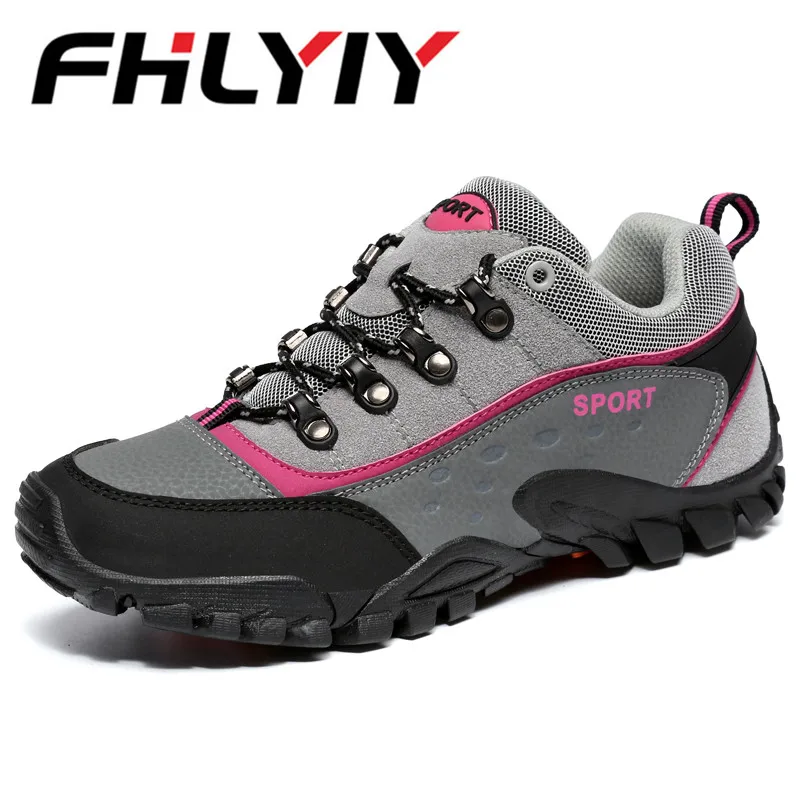 

Women Outdoor Sneakers Breathable Leather Shoes Women Outdoor Climbing Sneakers Trekking Shoes Botas Mujer Sapatos Mulher