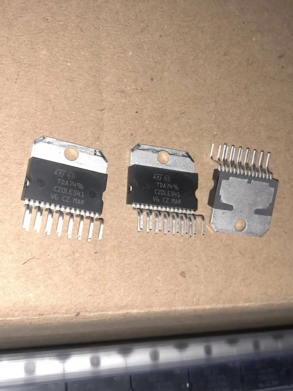

10PCS/LOT TDA7496 ZIP-15P STST Original factory Audio power amplifier IC
